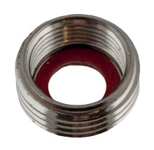 Gevindring 3/8" x 1/2" krom